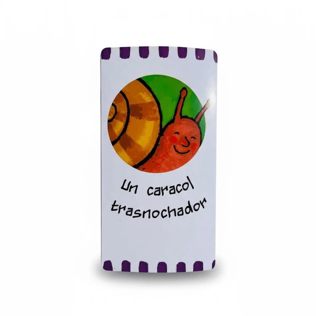 Un caracol trasnochador