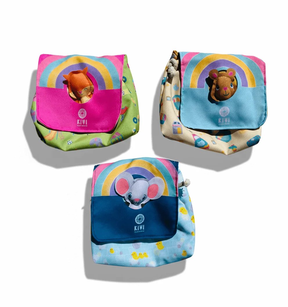 CARTERITA CON MUÑECO OSO