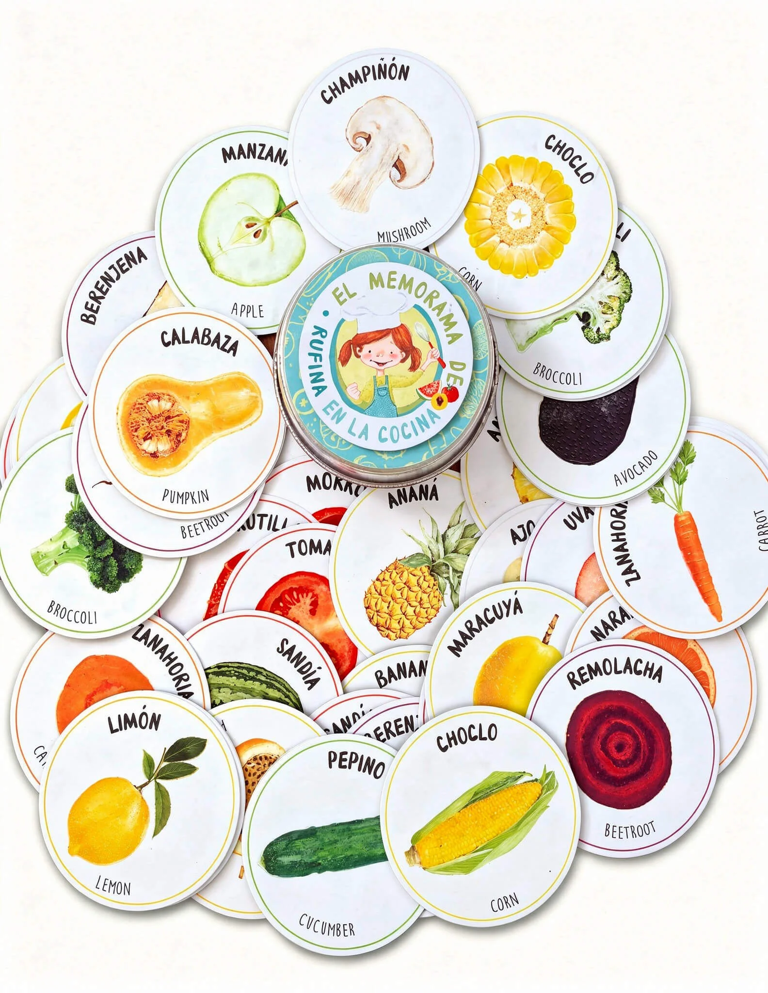 MEMORAMA de Rufina en la cocina