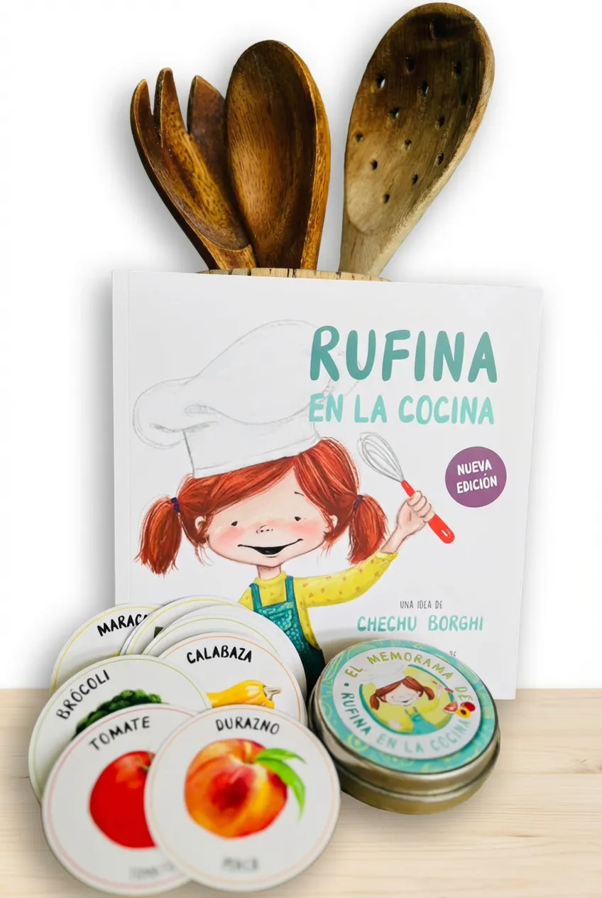 Rufina en la cocina - Libro + Memorama