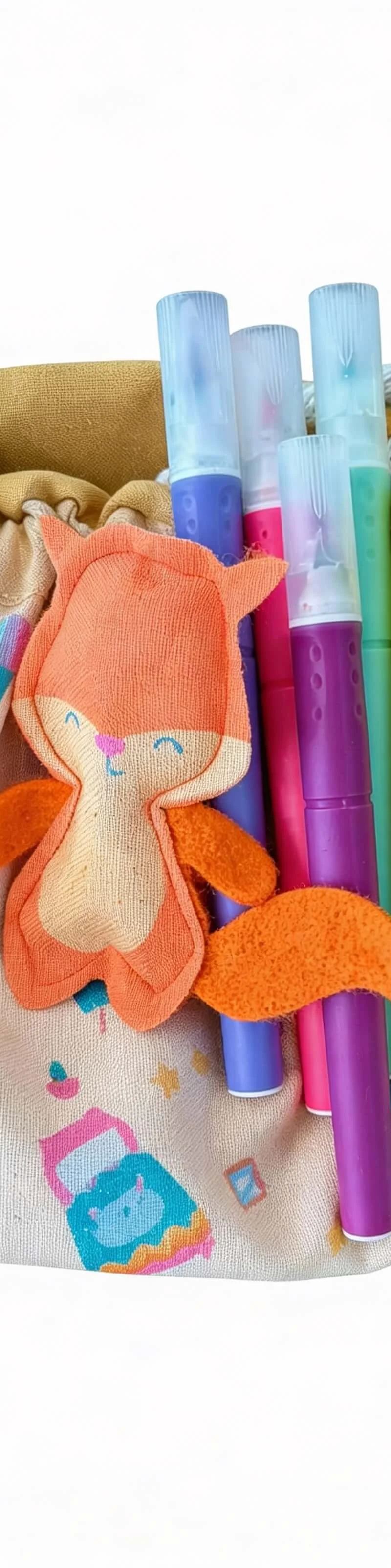 CARTERITA CON MUÑECO ZORRO — foto 1 de 2